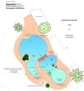 construction d'une piscine à débordement