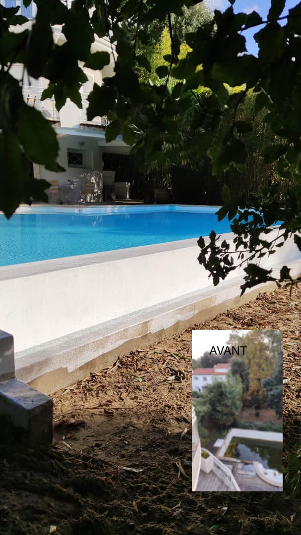 rénover une piscine à débordement